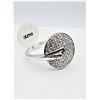Image 1 : STERLING SILVER CZ RING, RETAIL $300.00, SIZE 6.5