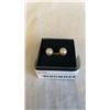 Image 1 : PAIR OF LARGE GOLD FILLED PEARL EARRINGS