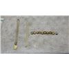Image 1 : LOT OF GOLD TONE JEWELRY SOME STAMPED 18K