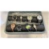 Image 2 : 8 WORKING WATCHES WITH NEW BATTERIES