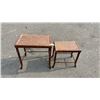 Image 1 : 2 METAL NESTING ENDTABLES