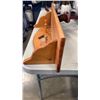 Image 3 : KIDS ROCKING HORSE AND WOOD SHELF