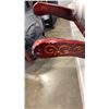 Image 8 : KIDS ROCKING HORSE AND WOOD SHELF