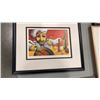 Image 2 : 6 SIGNED PRINTS AND VANOUVER WOOD PLAQUE CLOCK