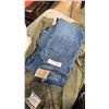 Image 3 : LULULEMON HANDBAG AND PATTY HANDBAG WITH GARAGE JACKET WITH 2 PAIRS OF JEANS