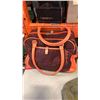 Image 8 : LULULEMON HANDBAG AND PATTY HANDBAG WITH GARAGE JACKET WITH 2 PAIRS OF JEANS
