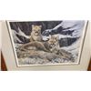 Image 2 : LARGE FRAMED PRINT "FIRST WINTER" SIGNED BY RN CONDON PP821/950