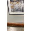 Image 3 : LARGE FRAMED PRINT "FIRST WINTER" SIGNED BY RN CONDON PP821/950