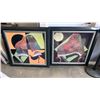 Image 1 : 2 ABSTRACT PIANO PRINTS BY DAVID