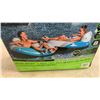 Image 2 : 2 AS NEW TOBIN 2 PACK INFLATABLE RIVER TUBE