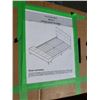 Image 2 : COMPLETE QUEEN SIZE PLATFORM BED FRAME IN BOX