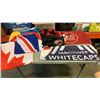 Image 1 : LOT OF FLAGS - FIRST NATIONS, WHITECAPS, OTHERS