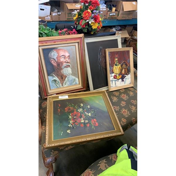 LOT OF PAINTINGS