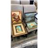Image 1 : LOT OF PAINTINGS