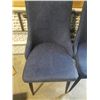 Image 2 : 2 AS NEW WHI BLUE SIDE CHAIRS, RETAIL $380