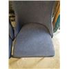 Image 8 : 2 AS NEW WHI BLUE SIDE CHAIRS, RETAIL $380