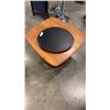 Image 1 : MID CENTURY TEAK ABSTRACT COFFEE TABLE
