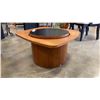 Image 2 : MID CENTURY TEAK ABSTRACT COFFEE TABLE