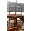 Image 2 : WOOD DROPLEAF DINING TABLE WITH 4 CHAIRS