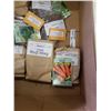 Image 2 : TRAY OF SEEDS, VEGETABLES