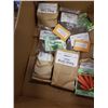 Image 3 : TRAY OF SEEDS, VEGETABLES