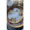 Image 5 : LOT OF CHINA, COLLECTOR PLATES, DOME CLOCK