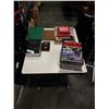 Image 1 : LOT OF VINTAGE BOOKS INCLUDING WEBSTERS SECOND EDITION AND WAR GAME