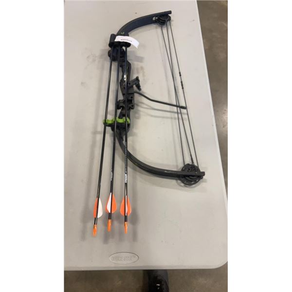 BARNETT TOMCAT COMPOUND BOW WITH NEW BEAR ARROWS