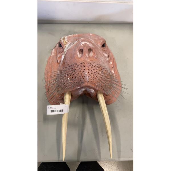 CAST WALRUS HEAD