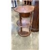 Image 2 : CORNER STAND AND 3 TIER ENDTABLE