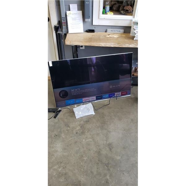 SAMSUNG 4K 55 INCH SUHD TV MODEL UN55KS8000F - WORKING