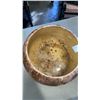 Image 7 : BRASS BOWL, WOOD STAND AND MID CENTURY MORENO PLANTER