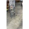 Image 1 : SMALL METAL 5 TIER GLASS SHELF AND PLANTER STAND