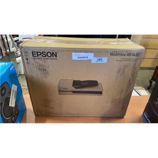 EPSON WORKFORCE  DS-1630 FLATBED COLOR DOCUMENT SCANNER - TESTED WORKING RETAIL $479