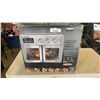 Image 1 : AS NEW BELLA PRO SERIES 6 SLICE FRENCH DOOR TOASTER OVEN WITH AIR FRY TECHNOLOGY - TESTED WORKING, R