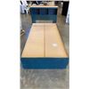 Image 1 : SINGLE SIZE BED FRAME WITH STORAGE DRAWERS AND HEADBOARD