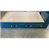 Image 3 : SINGLE SIZE BED FRAME WITH STORAGE DRAWERS AND HEADBOARD