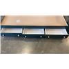 Image 4 : SINGLE SIZE BED FRAME WITH STORAGE DRAWERS AND HEADBOARD