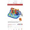 Image 1 : Inflatable Bounce House Splash Pool with Water Climb Slide Blower Included
