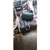 Image 1 : 3 FOLDING CAMP CHAIRS, TENT AND SLEEPING BAG