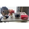 Image 1 : PRESTO HEAT DISH, JANOME SCAN N SEW 2, AIR PURIFIER AND ARTIFICIAL FLOWER IN VASE