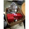 Image 3 : 2 BOXES OF SODA STREAM MACHINES FOOD PROCESSOR AND CANDLES