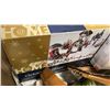 Image 11 : BOX OF ESTATE GOODS, COLLECTIBLES, ELECTRIC CANDLES, DESK LAMP