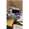 Image 3 : BOX OF ESTATE GOODS, COLLECTIBLES, ELECTRIC CANDLES, DESK LAMP