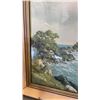 Image 3 : VINTAGE SIGNED PRINT COAST OF MONTEREY BY ROBERT WOOD