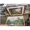 Image 1 : OIL PAINTING AND GILT FRAMED L JAMBOR PRINT