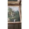 Image 2 : OIL PAINTING AND GILT FRAMED L JAMBOR PRINT