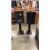 Image 1 : PAIR OF ALTEC LANSING SPEAKERS ON STANDS