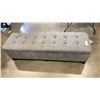 Image 2 : FABRIC STORAGE BENCH 60" LONG