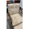 Image 2 : MID CENTURY SWIVEL CHAIR WITH FOOT STOOL